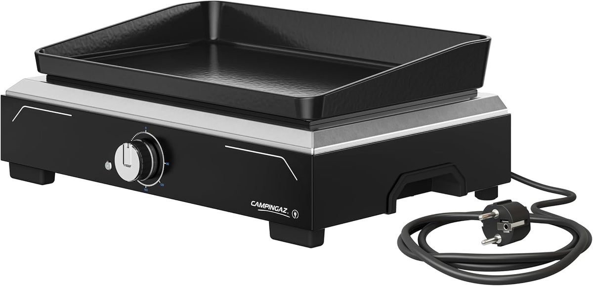 Grill CAMPINGAZ – Czarny, elektryczny, Plancha elektryczny 1 XD, kemping