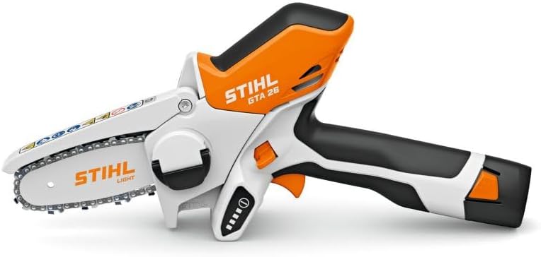 Stihl Piły łańcuchowe, GTA-26 – 10.2 cm, Pomarańczowy/Czarny/Biały, oświetlenie LED