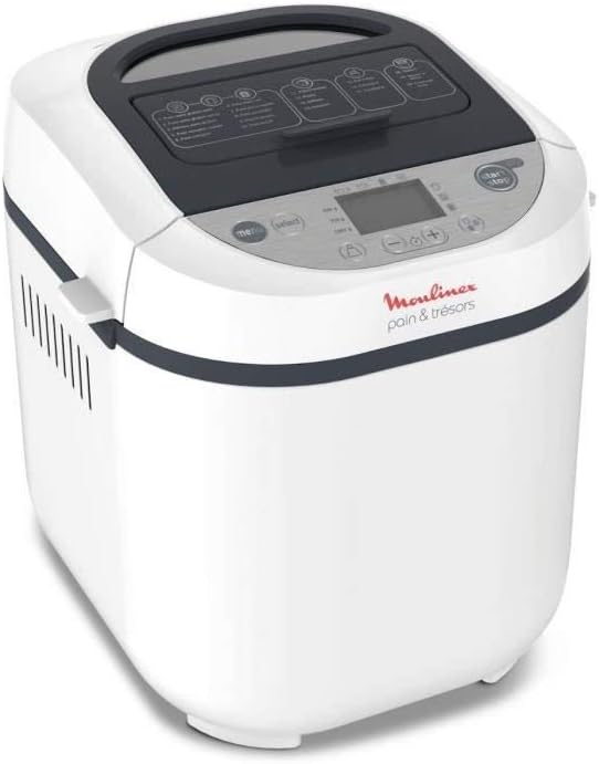 Maszyny do chleba Moulinex, OW250110, 720 W – 1 l, 27,5 cm, Biały, OW250110 Chleb – chleb maszyny