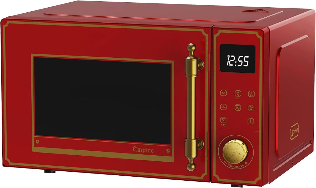 Grill Kaiser, 25 l, 30.3 x 51.0 x 41.0 cm – Czarny / Srebrny, stal nierdzewna, 25 programów