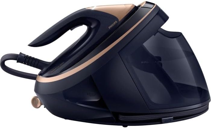 PHILIPS Generator pary, PSG9050, 3100 W – 9 bar, 750 g, Czarny, PSG9050 / 20 Blokada bezpieczeństwa – podeszwa SteamGlide Elite