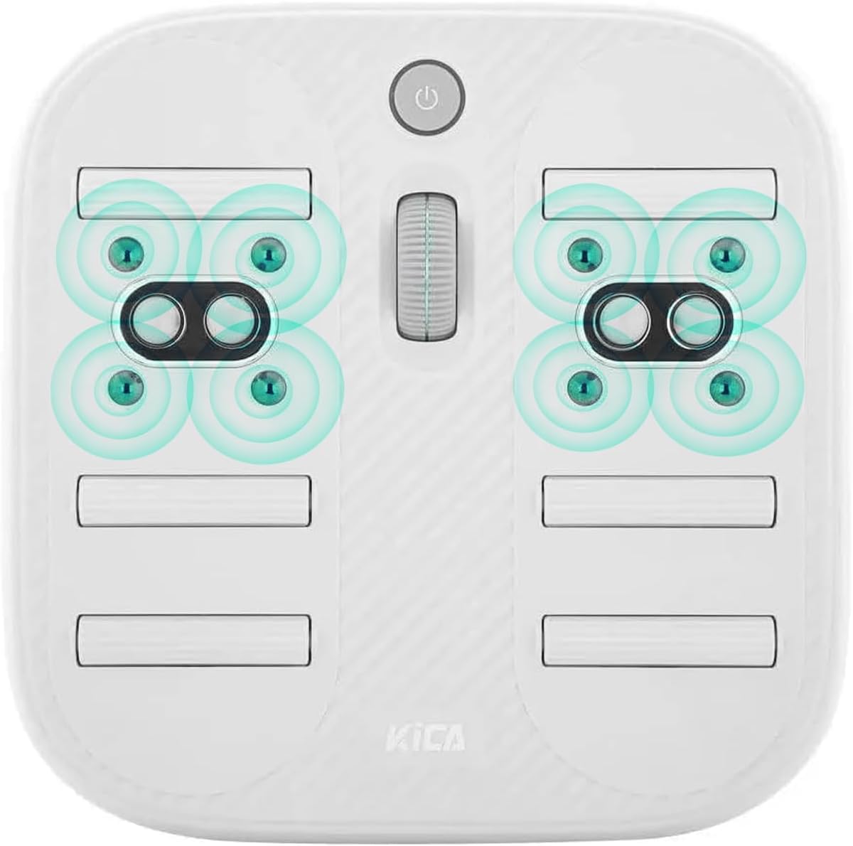 Masażer do stóp Kica, 7 mm, 1890 g – 5 V, Czarny, aluminium, USB – praca bezprzewodowa, 7 mm silnik, bezprzewodowy, do stóp z głęboką refleksologii