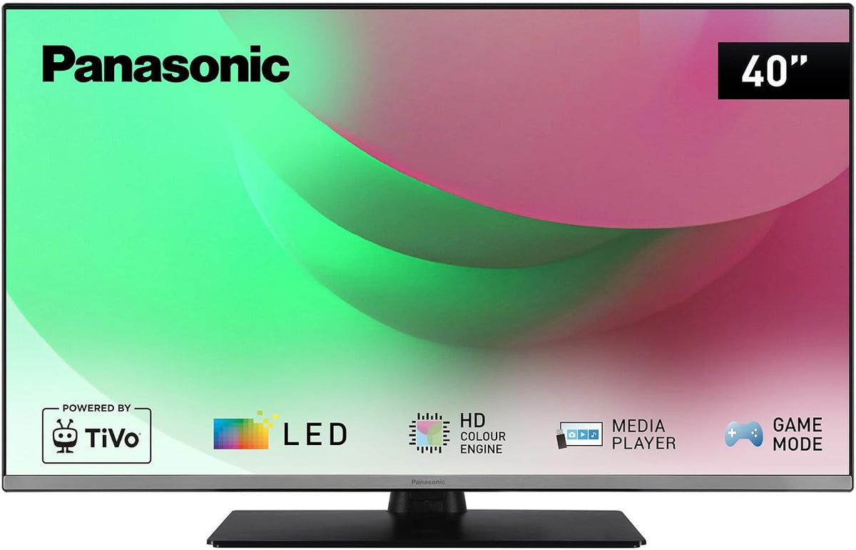 Panasonic Telewizor Smart TV, 40S45AEZ, 40 cali – Czarny, oświetlenie LED, USB, pilot zdalnego sterowania – TB- 40S45AEZ Smart TV, Full HD