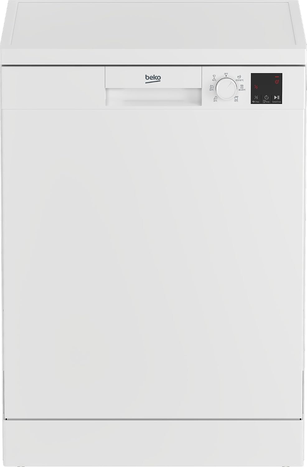 Beko Zmywarka, DVN06430, 60 cm – 47 dB, 11,5 l, Czarny, stal nierdzewna – DVN06430 W