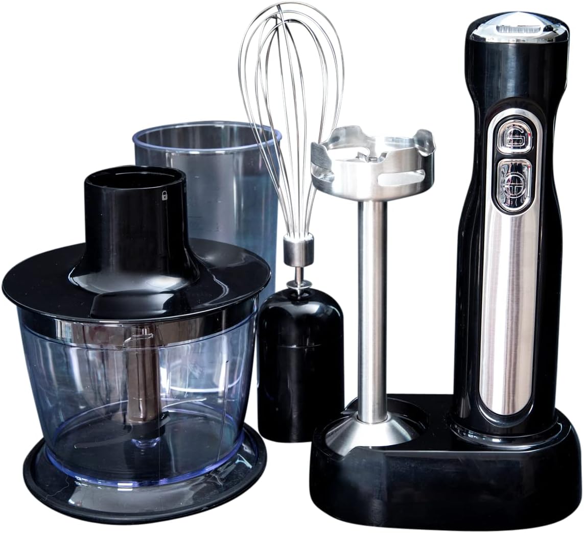 Mikser Gastronoma, Czarny – blender kielichowy, elektryczny, Mieszacz Gastronomia 18210002
