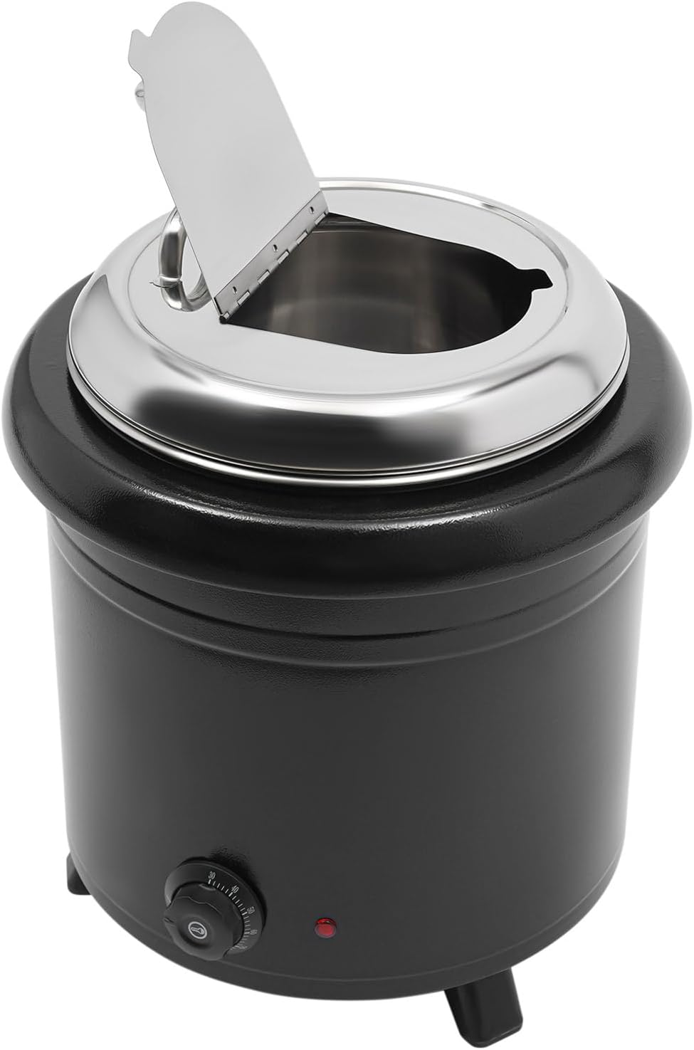 Kredens POTYYH – 400 W, 13 l, 36,5 x 44 cm, Srebrny – stal nierdzewna, Bufety, do domu, Elektryczny marmite 400 W – hotel