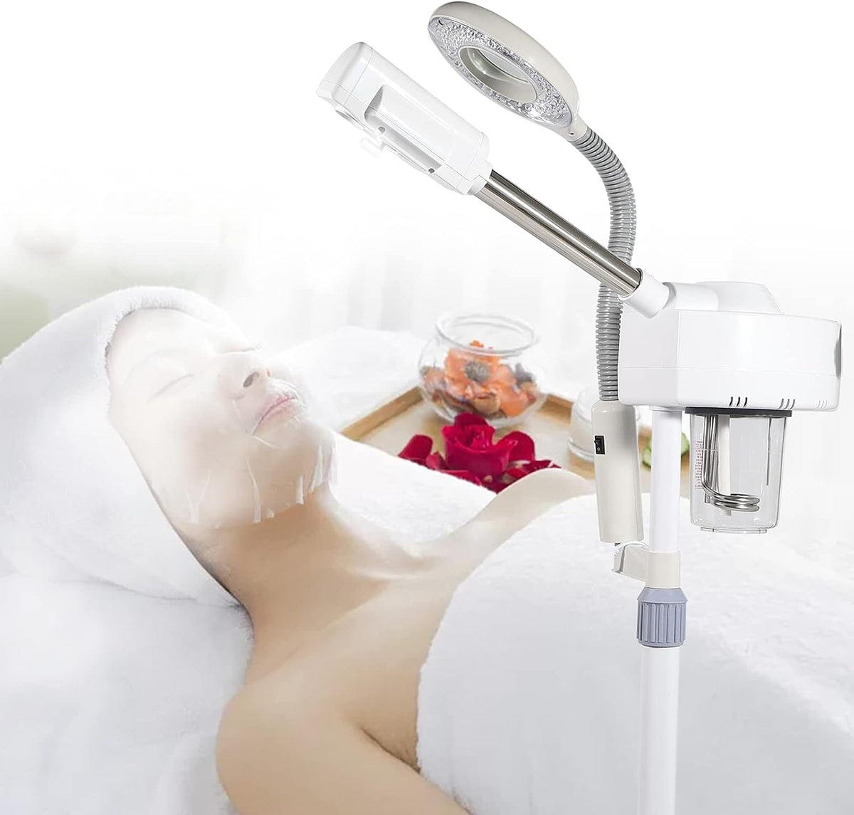 Nawilżające rozpylacze i mgła RibasuBB, 750 ml – 800 W, 15,75 cali, Czarny, oświetlenie LED – lampa, dekoracja salonu, profesjonalny