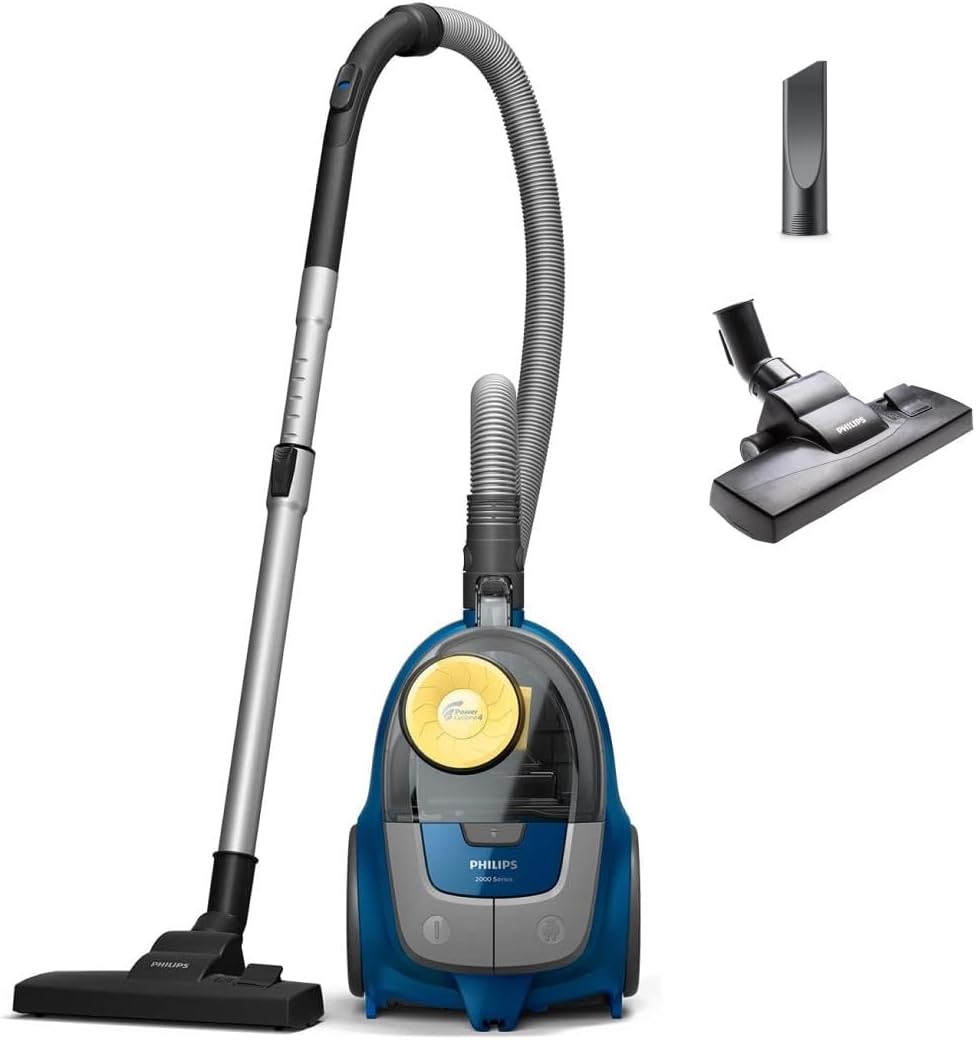 Odkurzacz PHILIPS – XB2125, 850 W, Czarny, tradycyjny – XB2125 / 09, płyta IPS, 850 W z Super Clean powietrza Filter i wielokrotnego użytku Szczotka