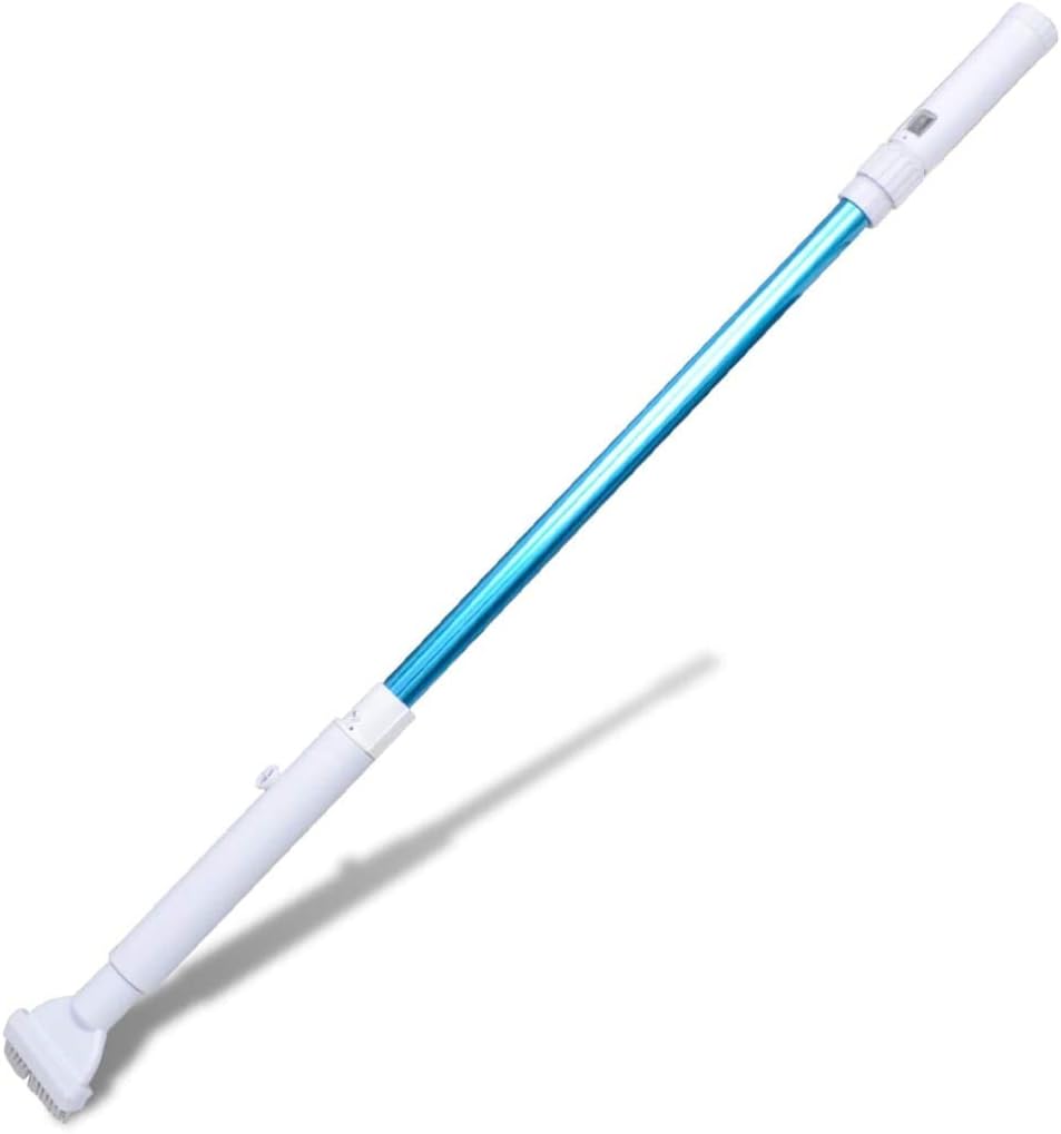 Odkurzacz Runheo – 195 cm, Czarny, aluminium, uchwyt teleskopowy z aluminium 130- 195 cm