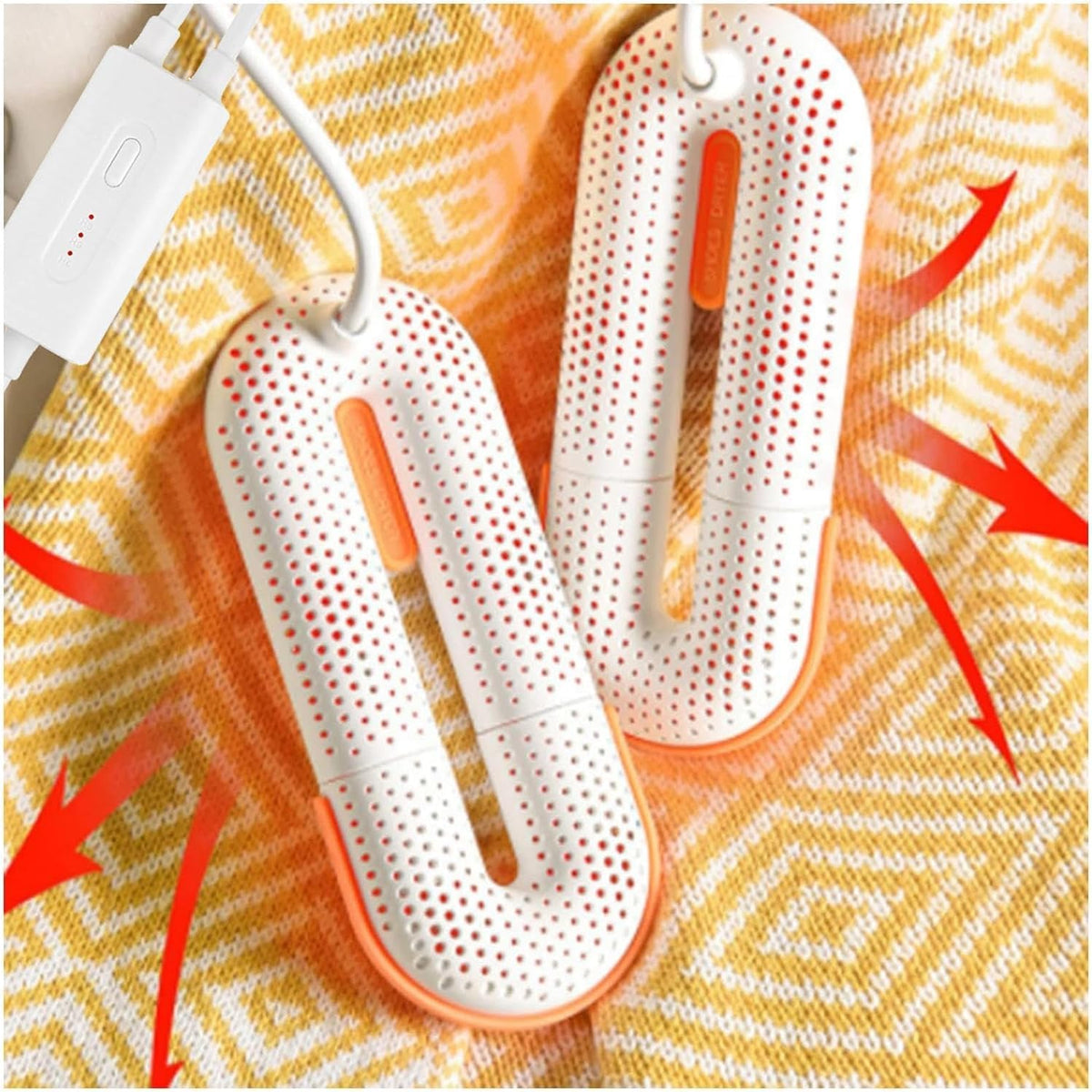 Zestawy do gotowania MRKU – 17 x 7 x 3 cm, 20 W, 220 V, Szary – przenośny, elektryczny suszarka do butów, zegar, 3 tryby – dla chłopa