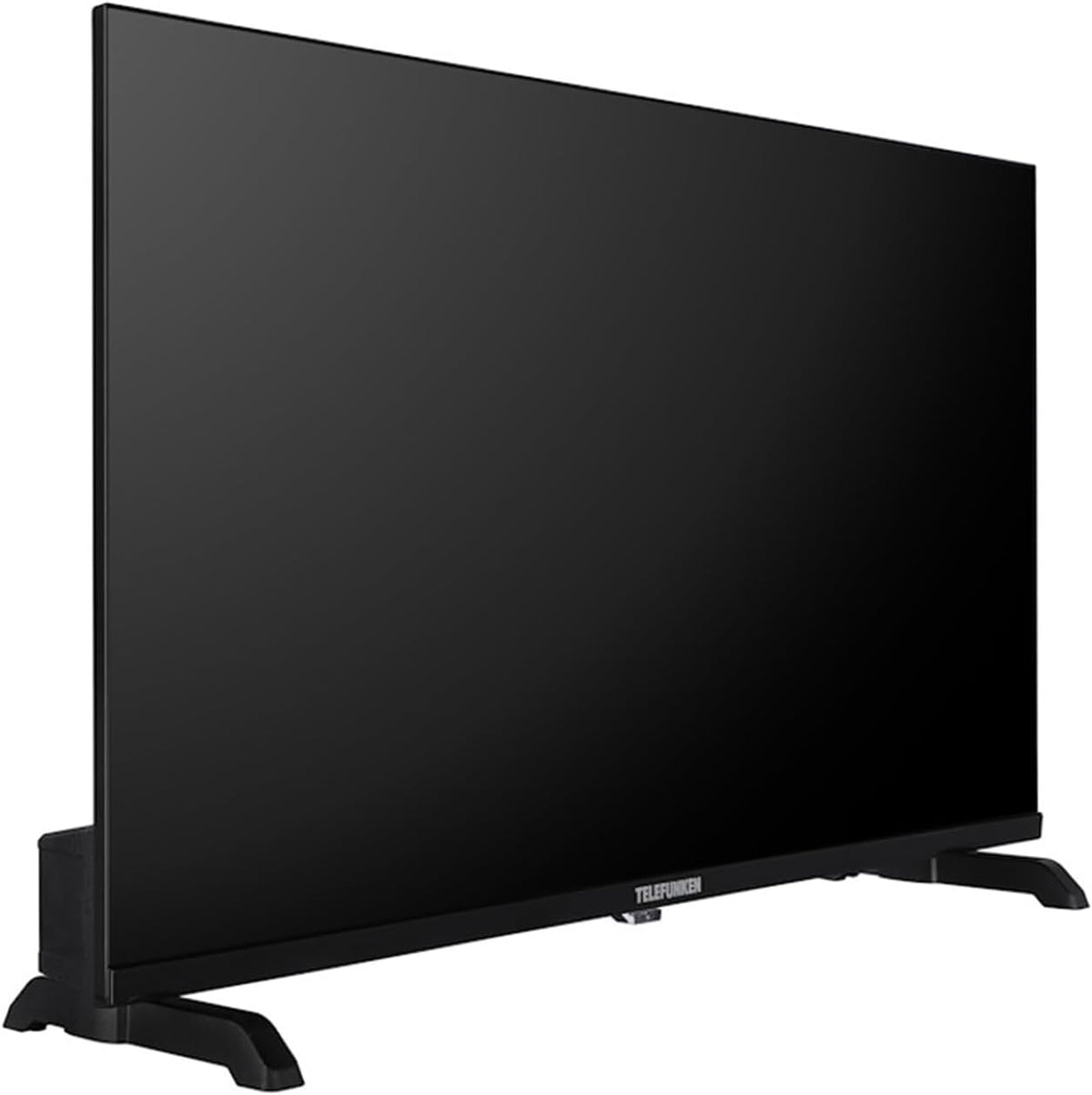 TELEFUNKEN Telewizor Smart TV, TE24900B53I2D, 24 cale, 2,5 W – Czarny, oświetlenie LED, USB, timer – 24 cale (61 cm), DVB-T2/C/S2
