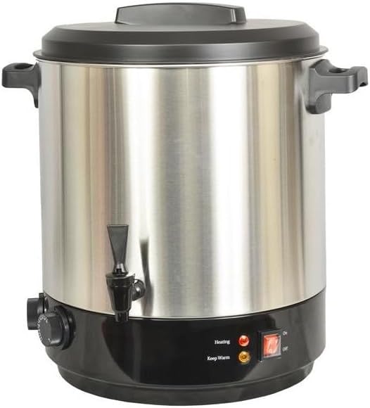 KitchenChef Sterylizatory elektryczne – 31 l, 2100 W, Srebrny / Czarny, stal nierdzewna – Sterylizator, elektryczne urządzenia sterylizacyjne, licznik