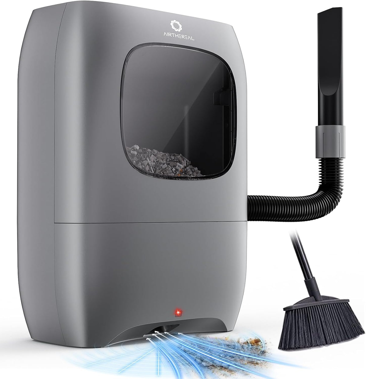 Odkurzacz AIRTHEREAL – H13, 7 l, 1500 W, Szary – tradycyjny, 20000Pa, Bac 7 l