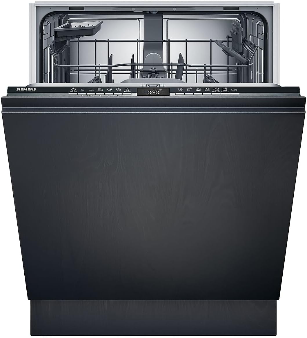 SIEMENS Zmywarka, SN63HX10TE, 60 CM – 46 dB, Czarny, samoczyszczenie, iQ300 SN63HX10TE Dishwayer – built- in