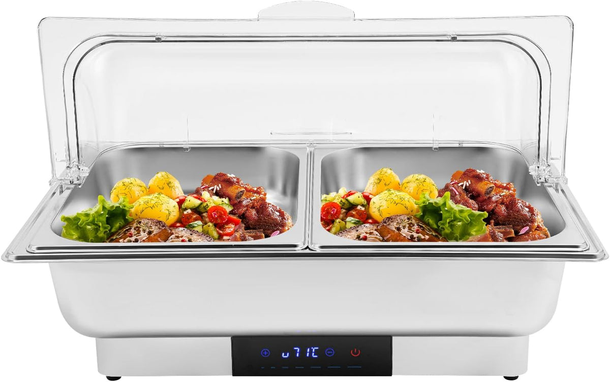 Płyta grzewcza DDZcozy, 9 l, 220 V – 30 kg, Srebrny, stal nierdzewna, Bufet – restauracja i strona
