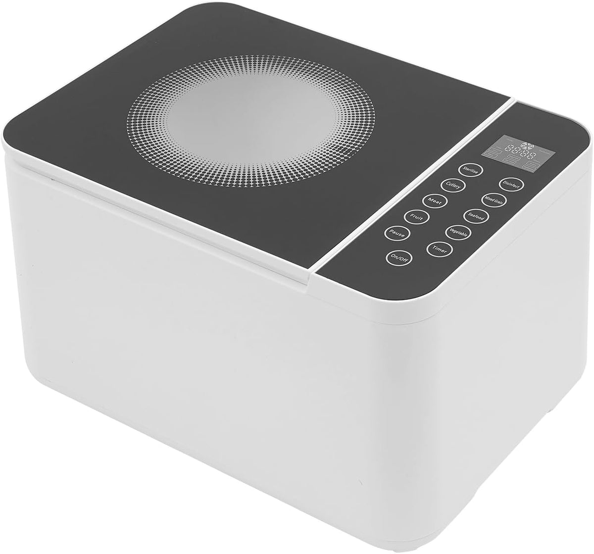 YNAADYH Pralka – 11 l, 220 V, 5,5 kg, Biały – dotyk, restauracja, wydajność ozonu 200 mg / h, Kontrola dotyku