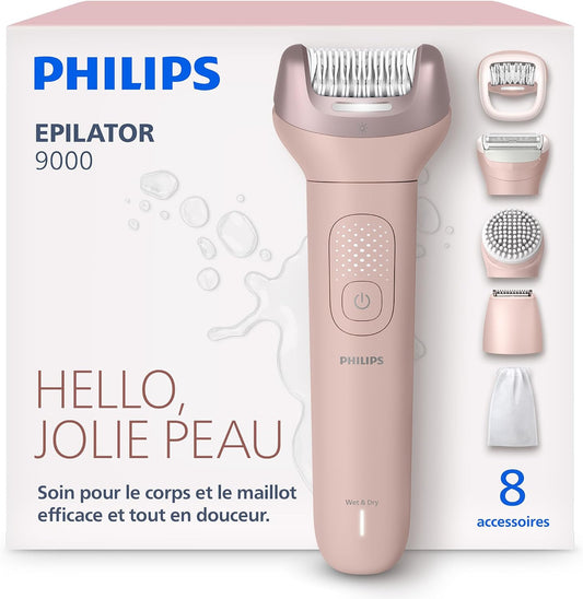 PHILIPS Pilatory i akcesoria, BRE719.00, 0,5 mm, Czarny – oświetlenie LED, BRE719.00 Akcesoria do urządzenia, płyta IPS, 60 min zakres