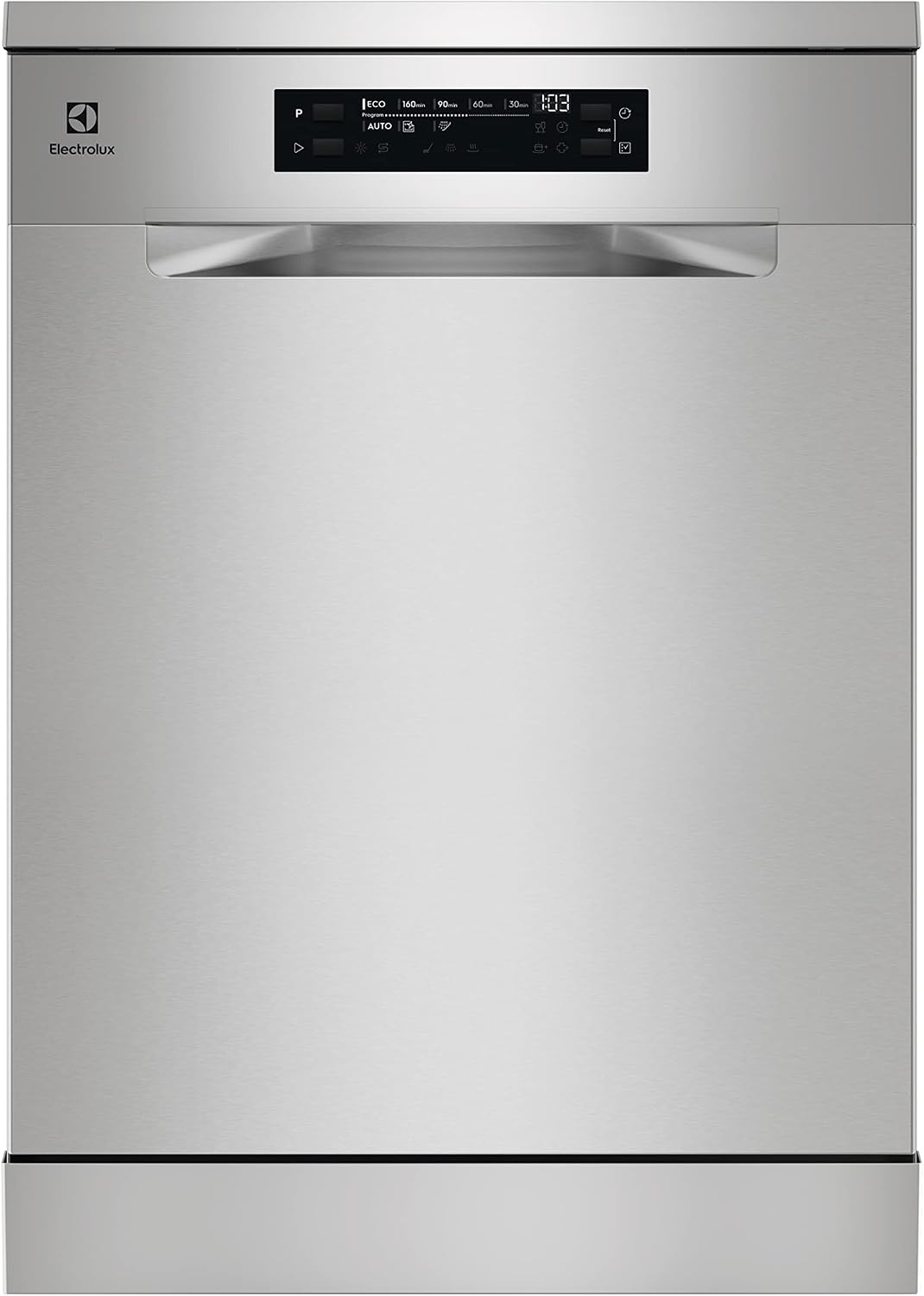 Electrolux Zmywarka, ESS47420SX, 60 cm, 44 dB – Inox, ESS47420SX 60 cm, 13 komplet, System AirDry – Program Auto 30 min, Display XL