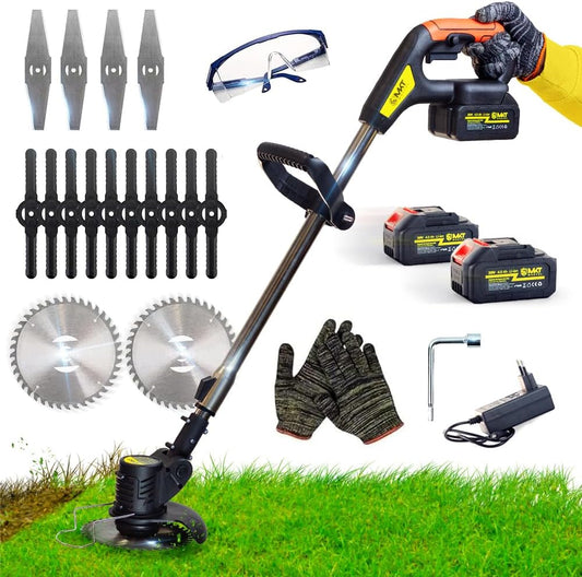 MAKTUL Kosy spalinowe i trymery, 20 V, 3 W, 4,0 Ah – Czarny/Srebrny/Pomarańczowy, 3 w 1, Moc 18 000 obr/min
