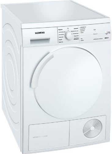 SIEMENS Suszarki kondensacyjne, WT44, 7 kg – Biały, suszarka kondensacyjna, iQ500 WT44 W161 suszarka, DuoTronic – Kondensator do czyszczenia Self