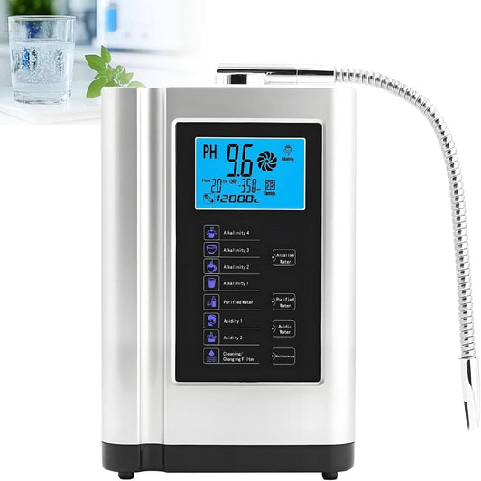 Filtr do wody XUXIAO – system filtracji wody, 258 x 170 x 110 mm, 110 V, 100 W – Srebrny, generator wody