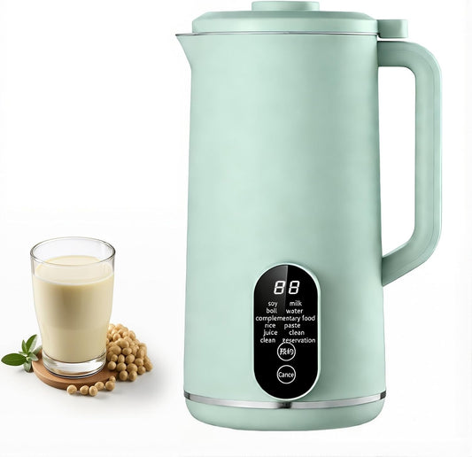 Ogrzewane maszyny do mieszania i zupy – 650 ml, 250 x 130 x 160 mm, 6 W, Czarny – Maszyna do mleka, licznik czasu, do użytku domowego
