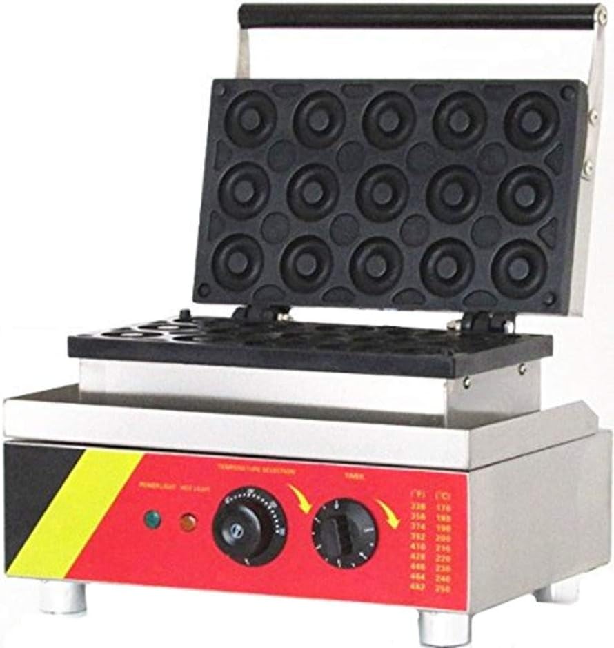 CGOLDENWALL Gofrownica i opiekacz, V/220 – 110 V, Czarny, aluminium, gofrownica / opiekacz – V / 220 Gaufres maszyny, płytki elektryczne, 220 V