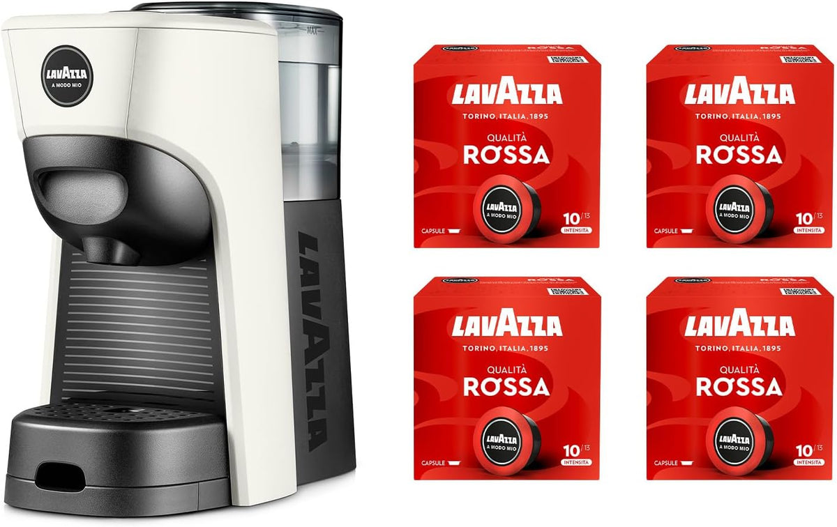 Lavazza Kapsułki i kapsuły do kawy, 6 l, 1450 W – 240 V, Biały / Czerwony, Ekspresariusz, 60 Hz – biały