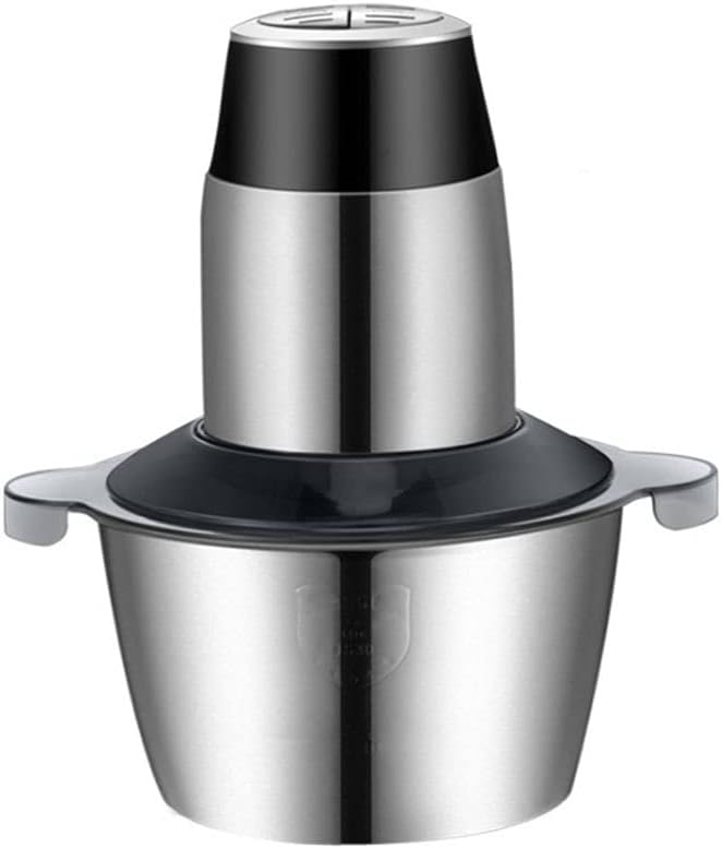 Miniroboty i śmigłowce SMSOM, 2 l – 300 W, 220 V, Srebrny, funkcja grilla – Chopper żywności
