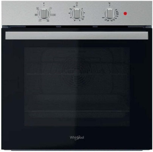 Piekarnik do zabudowy Whirlpool, OMR35HR0X – 5670 x 640 x 650 mm, Czarny / Srebrny, stal nierdzewna, OMR35HR0X Piekarnik elektryczny – wbudowany