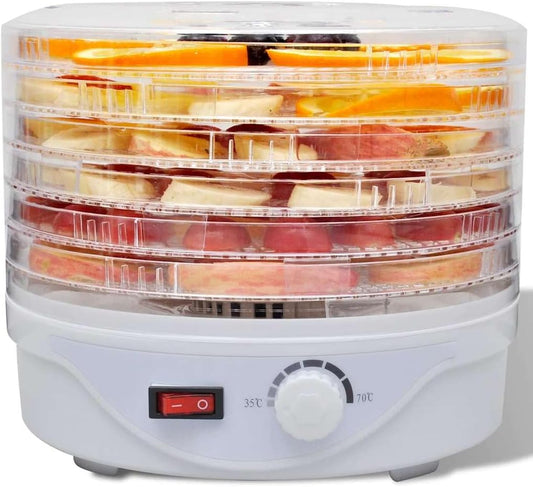 Teenpull Suszarka do żywności, 250 W, 1 kg, Czarny – Suche Zioła owocowe warzyw, do konserwacji przekąski, kuchnia