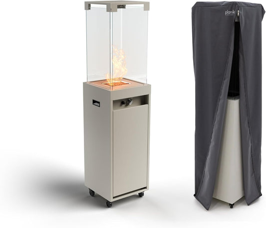 Grzejnik elektryczny Planika – 8 kW, 0.5 kg, Szary, przenośny – zewnętrzny