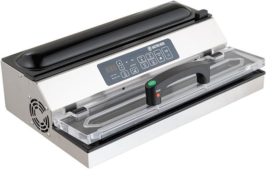 GastroHero Pakowarka próżniowa, BVM016DP – 16 l, 400 mm, Srebrny, stal nierdzewna – BVM016DP Pakowanie maszyny, profesjonalny, do renowacji i odbudowy