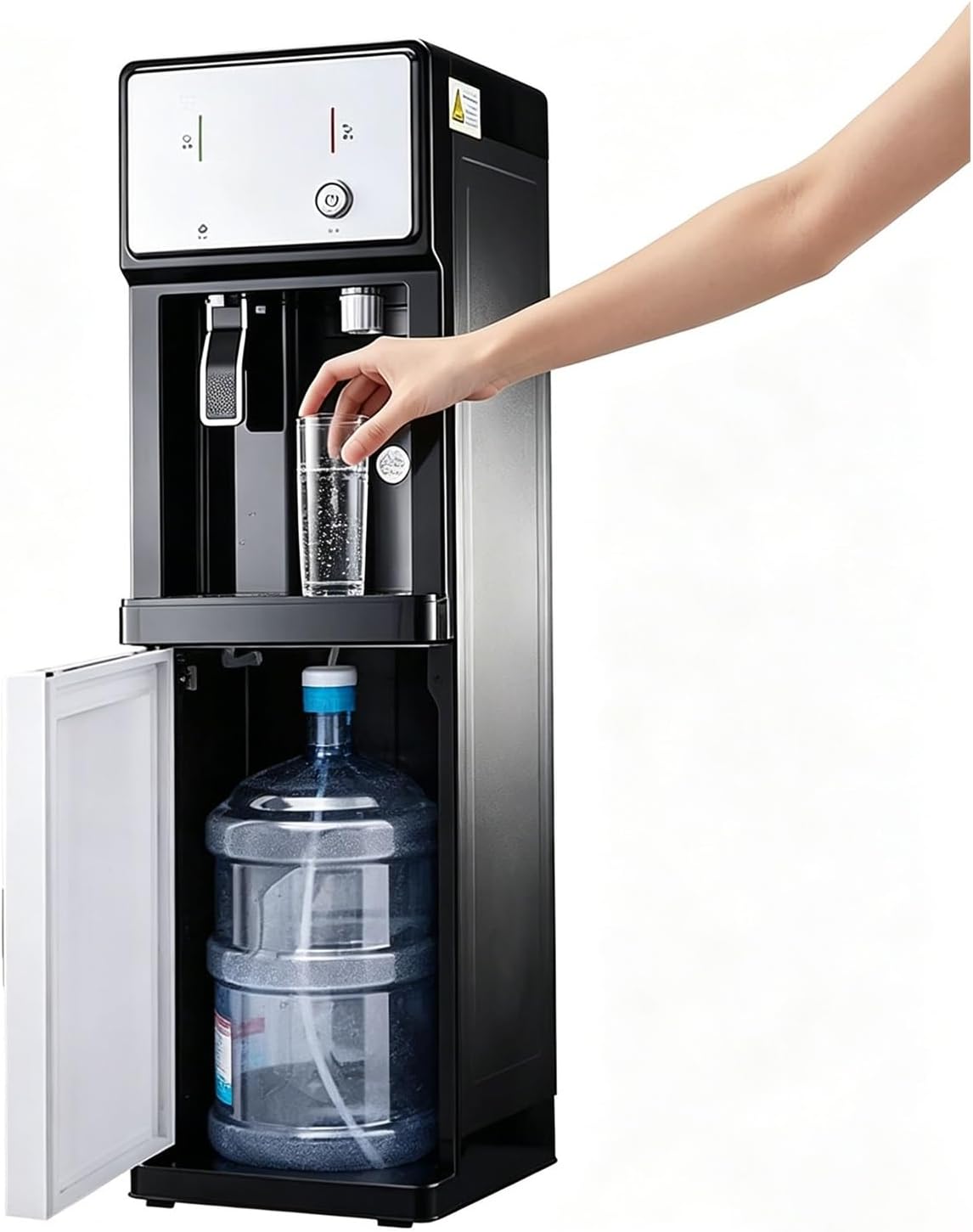 Générique Dystrybutor wody – 305 x 305 x 1020 mm, 18,9 l, 65 W, Brązowy – Dystrybutor, drewno, Boisson, Fontanna w Bonbonne d 'eau