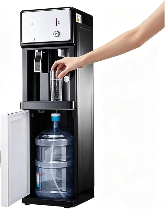 Générique Dystrybutor wody – 305 x 305 x 1020 mm, 18,9 l, 65 W, Brązowy – Dystrybutor, drewno, Boisson, Fontanna w Bonbonne d 'eau