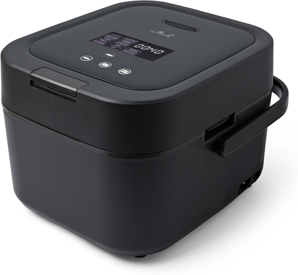 Yum Asia Ryżowar, 240 V, 54 l – 3 mm, Szary, Elektryczny grzejnik 220- 240 V, 7 programów – 7 funkcji gotowania ryżu, 5 funkcji wielofunkcyjnych