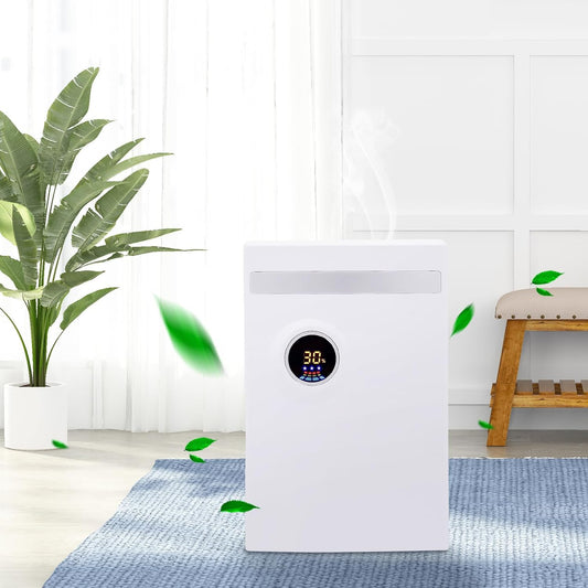 Osuszacz powietrza Shiyinge, 245 x 145 x 375 mm, 1 litr, 2,5 kg – Biały, Denawilżający, dekoracja pokoju dziennego