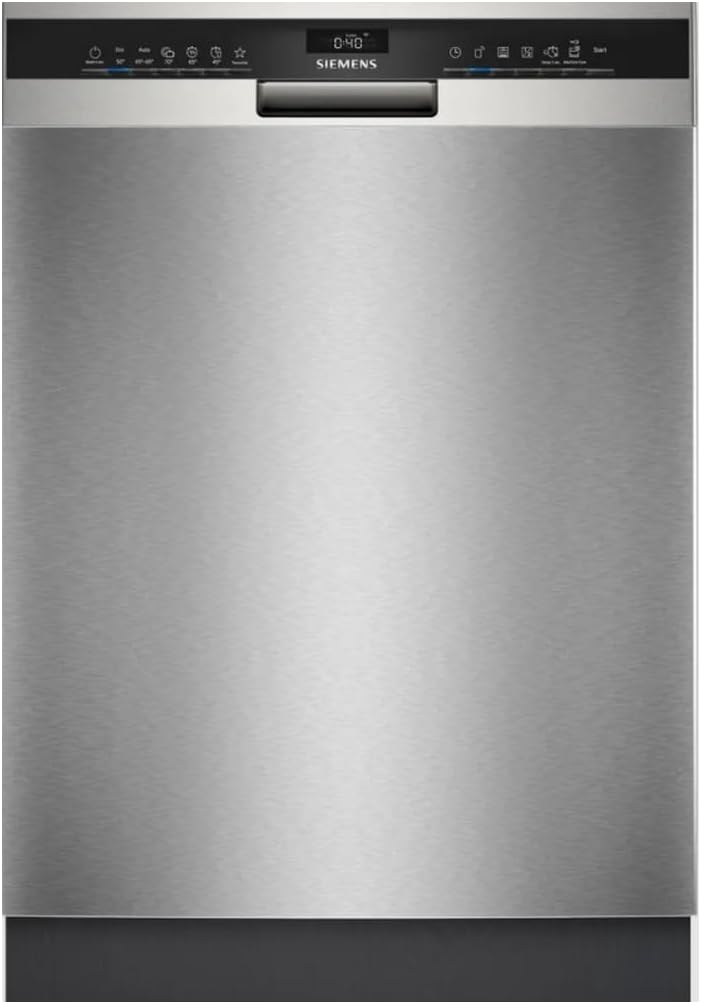 SIEMENS Zmywarka, SN43HI01MS, 60 cm, 42 dB – Srebrny, 14 sztućce SN43HI01MS, 60 cm 14 sztućce 42 db stal szczotkowana - SN43HI01MS 14couverts
