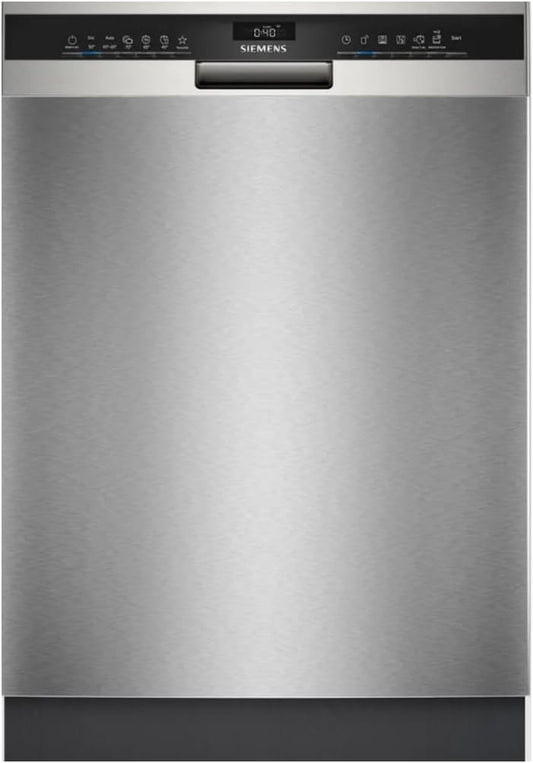 SIEMENS Zmywarka, SN43HI01MS, 60 cm, 42 dB – Srebrny, 14 sztućce SN43HI01MS, 60 cm 14 sztućce 42 db stal szczotkowana - SN43HI01MS 14couverts
