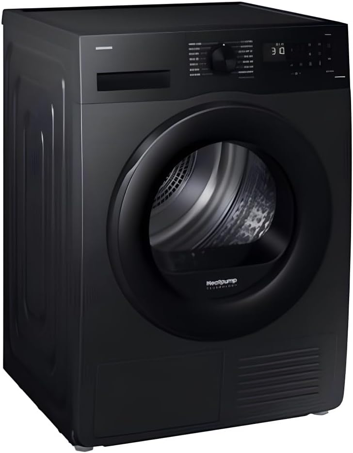 Samsung Suszarki kondensacyjne, DV90DG52A0ABEP, 9 kg, 64 dB – Czarny, suszarka kondensacyjna