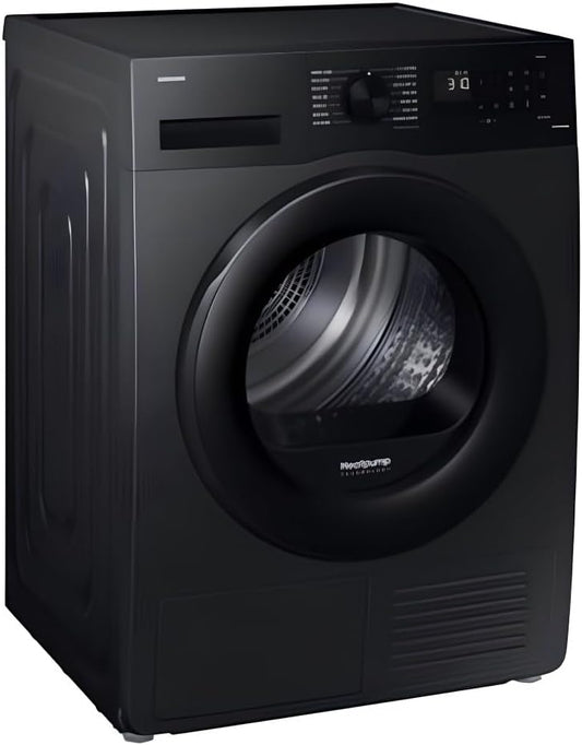 Samsung Suszarki kondensacyjne, DV90DG52A0ABEP, 9 kg, 64 dB – Czarny, suszarka kondensacyjna
