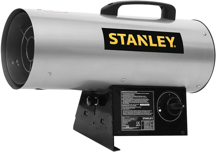 Grzejnik elektryczny STANLEY – ST-60, 60 V, 60.000 Btu, Srebrny – metal, ST- 60 V- GFA- E