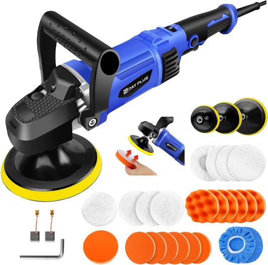 Polimery AUTOFU – 180 mm, 1400 W, 3,55 KG, Czarny – 150- 180 mm Tamponer, do podstawy do szlifu i polerowania samochodów 150-180 mm