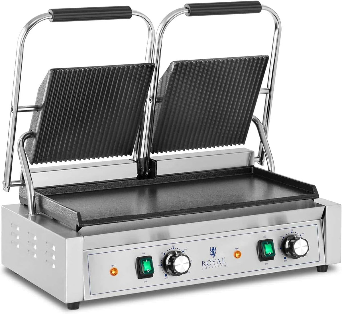 Toster Royal Catering, RCPKG-3600-M, 600 W – 57 x 37 x 23 cm, 230 V, Czarny, Royal RCPKG -3600- M – Profesjonalne, Catering RCPKG-3600-M