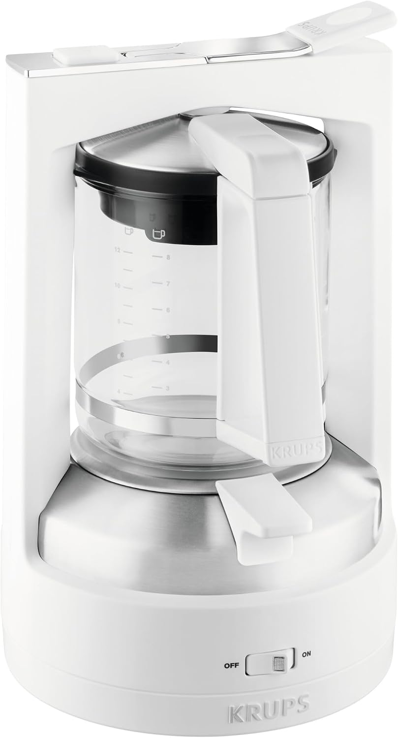 KRUPS Ekspres do kawy, 850, 230.0 V – 1 l, Biały, 850. 230.0V