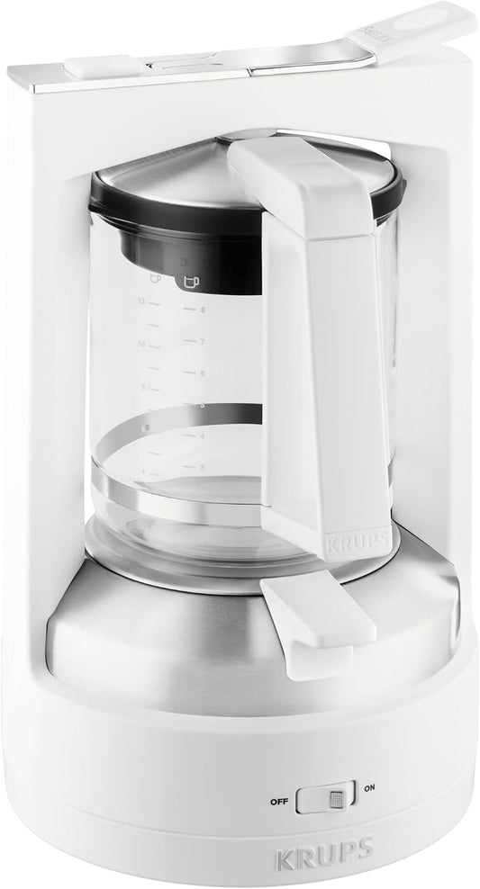 KRUPS Ekspres do kawy, 850, 230.0 V – 1 l, Biały, 850. 230.0V